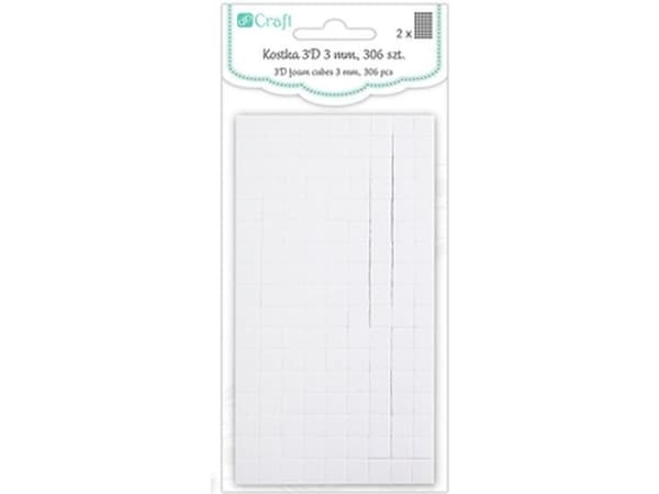 DP Craft 3D-kuutio 3 mm, 306 kpl DPKD-002 DPKD-002