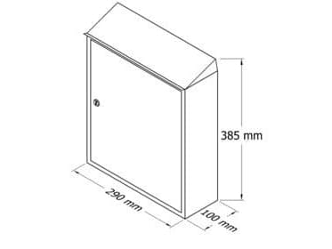 Kotitalous Mailboxpd900 Harmaa