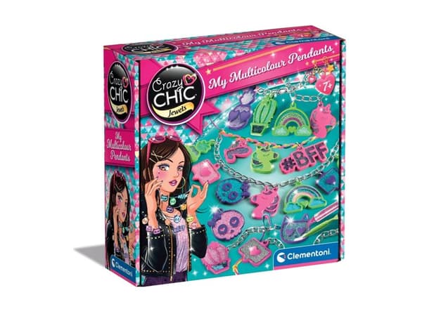 Clementoni Kreativt smykkesett Clementoni Crazy Chic Multicolor Charms