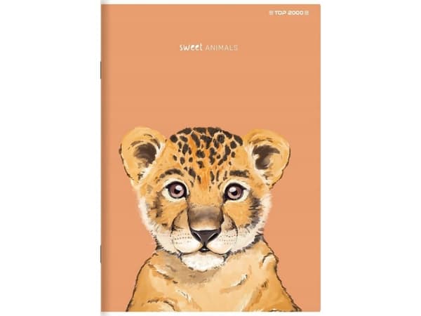 Top 2000 Zeszyt Top 2000 Sweet Animal A5/80k kratka