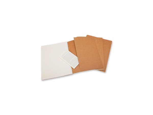 Moleskine Cahier, Monokromatisk, Brun, 120 ark, 70 g/m², Linjerte ark, Universell