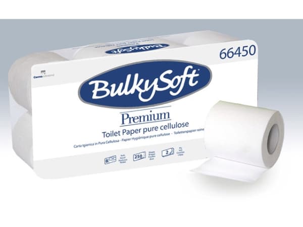 WC-paperi Bulky Soft Excl. 2-kertainen valkoinen 30m 96rl/kartonki 250 arkkia - (96 rullaa per kartonki)