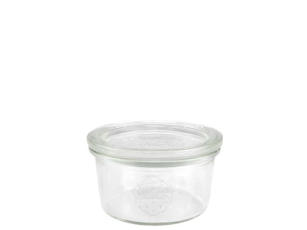 Sylteglas Weck sis. låg (740) 290ml Ø10x5,5cm 6stk/pak - (6 stk.)
