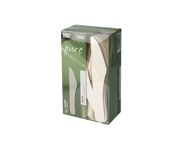Papstar 88066, Hvit, Papir, 100 stykker, 15,8 cm
