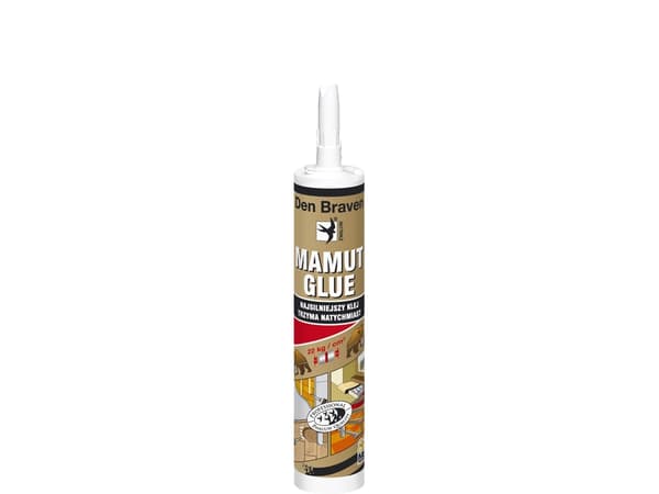 Den Braven MAMUT lim hvit 290ml