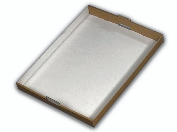 Tårtform vit stapelbar 600x432x46mm Vit 1x1x1mm (1EA)