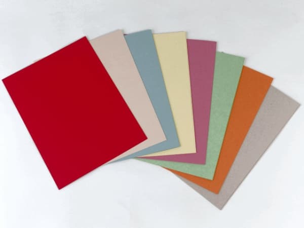 Kartonmappe m/1 klap A4 250g 315x230mm rød nr. 103 - (50 stk.)
