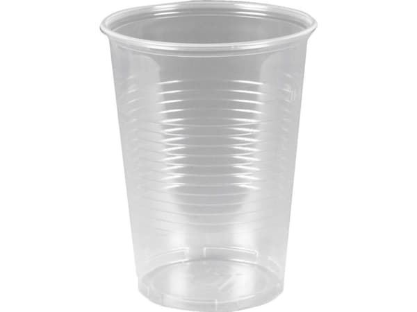 Vrige Plastikglas blød 40cl PP (øl) 50stk/ps (målestreg 0,4) Transparent 95x95x240mm (50EA)