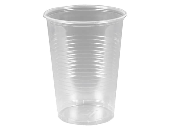 Vrige Plastikglas blød 40cl PP (øl) 50stk/ps (målestreg 0,4) Transparent 95x95x240mm (50EA)
