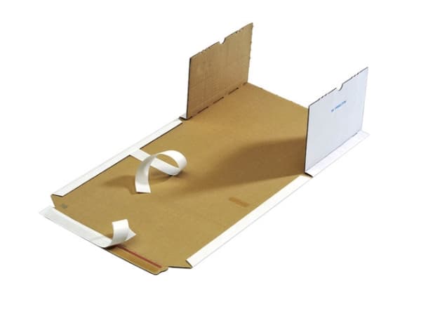 Kirjan kansi Multiwell 2 series - 54 245x165x20-70mm Valkoinen/ruskea 1x1x1mm (1)