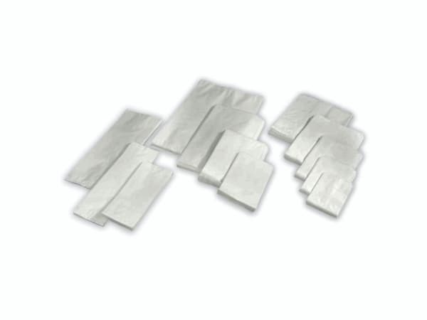Grov brödpåse vit 160/80x375mm 250st/förpackning Vit 1x1x1mm (250EA)