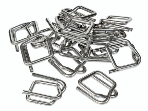 Metallspännen 16mm 1000/kar m/textil och Birtiumtejp 1x1x1mm (1000EA)