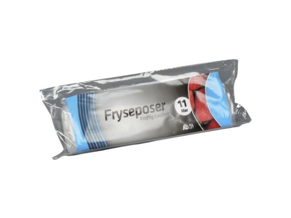Fryseposer 11l klar 29x54cm m/skrivefelt 10ps/rul - (40 stk.)