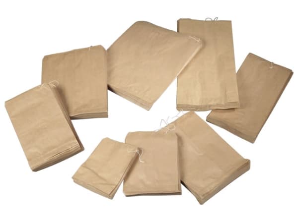 Papperspåse med snöre 1,5kg brun 210x270mm 50g 1000st/förpackning Brun 1x1x1mm (1000EA)