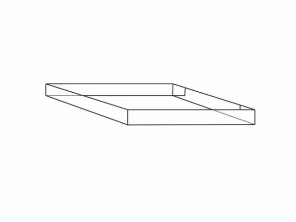 Containerbund/-top Master'In 800x600x100mm 4mm - (20 stk.)