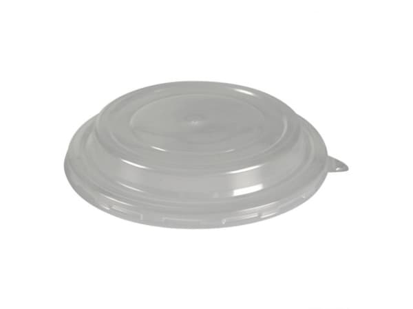 Låg t/salatbowle 20 & 26 oz klar PET Ø146mm 50stk/pak - (10 stk.)