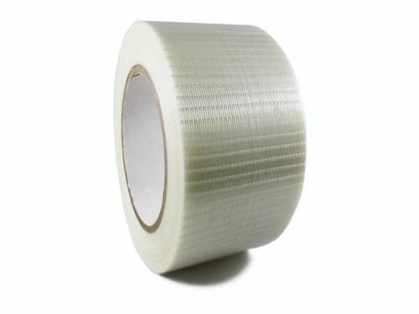 Teippi krydsfiberarmeret 25mmx50m Läpinäkyvä 1x1x1mm (50m)