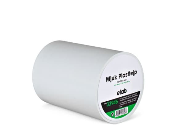 Tape Soft PVC Hvid 100mmx20m