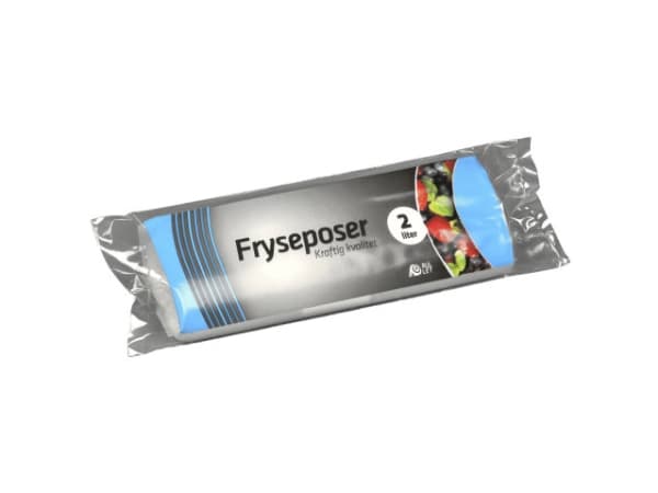Fryseposer 2l klar 15x35cm m/skrivefelt 30ps/rul - (42 stk.)