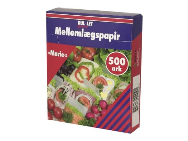 Mellemlægspapir kæmpe 14,5x12cm 500stk/pak