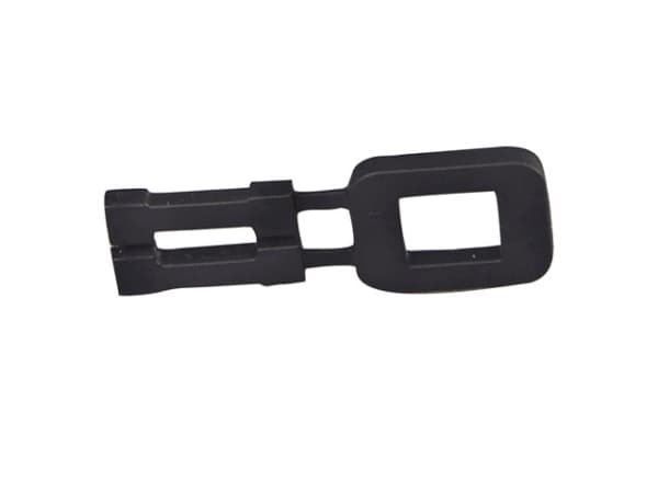Muoviset käsisoljet mustat 16mm nauhalle 1000kpl/tuubi Musta 1x1x1mm (1000EA)