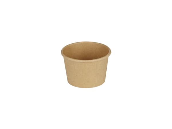 Dressingbæger karton ubleget brun/brun 2 oz/60ml 100stk/pak