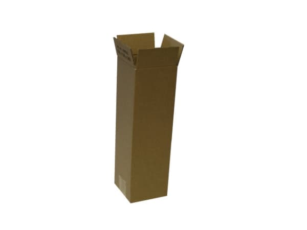 Vinemballage yderkasse til 1 flaske 106x106x395mm fefco 0201 - (25 stk.)