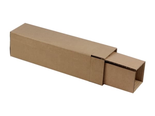 Vinemballage yderkasse til 1 flaske 106x106x395mm fefco 0201 - (25 stk.)