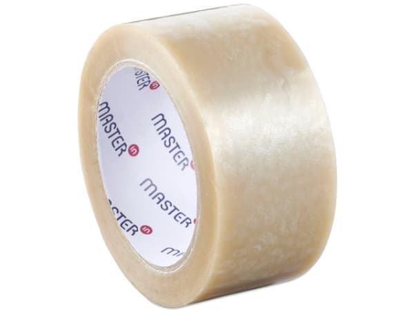 Tape Master'In PP28 transparent akryl 38mmx66m låg ljudnivå Transparent 1x1x1mm (1)