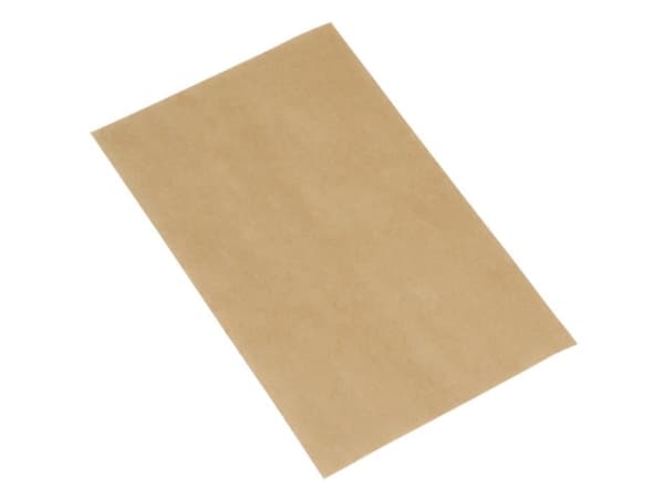 Pølsepapir 12,5x20cm pergament 1000ark/pak Brun 1x1x1mm (1000Ark)