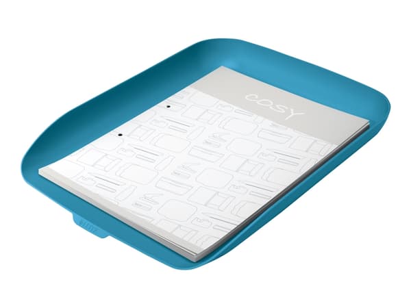 Leitz Cosy - Brevbakke - for A4 (210 x 297 mm), C4 (229 x 324 mm) - rolig blått