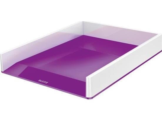 Leitz WOW Dual Colour - Brevfack - för ANSI A (Letter) (216 x 279 mm), A4 (210 x 297 mm), C4 (229 x 324 mm), Folio (216 x 330 mm) - lila