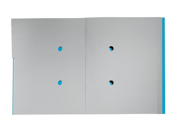 Leitz Recycle - Klassifikasjonsmappe - 12 deler - for A4 (210 x 297 mm) - med fliker - blå