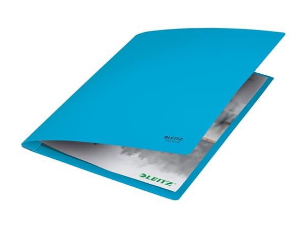 Leitz Recycle - Fjærmappe - for A4 (210 x 297 mm) - kapasitet: 250 ark - blå