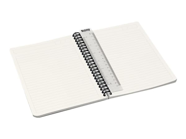 Leitz 44990025, Kuvio, Harmaa, Punainen, A5, 90 arkkia, 90 g/m², Kovakantinen