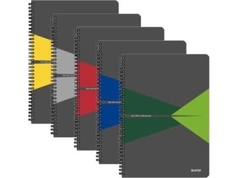 Leitz LEITZ OFFICE NOTEBOOK A5/90K LINE, GUL