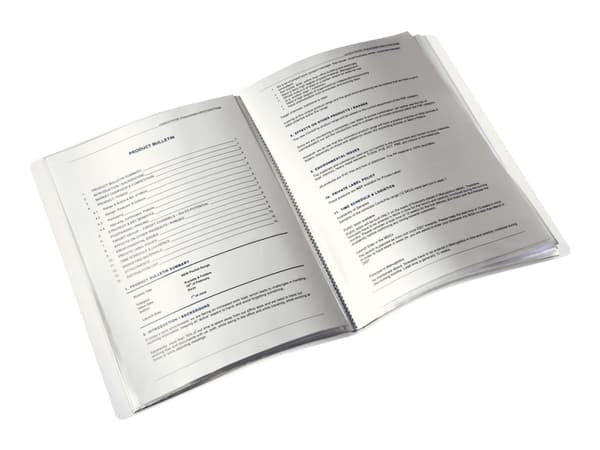 LEITZ WOW, A4, PP, 40 taskua, sini-metalli laminoidut pinnat, pintarakenne 3D kohokuvioinnilla, - 1 kpl (4632-00-36)