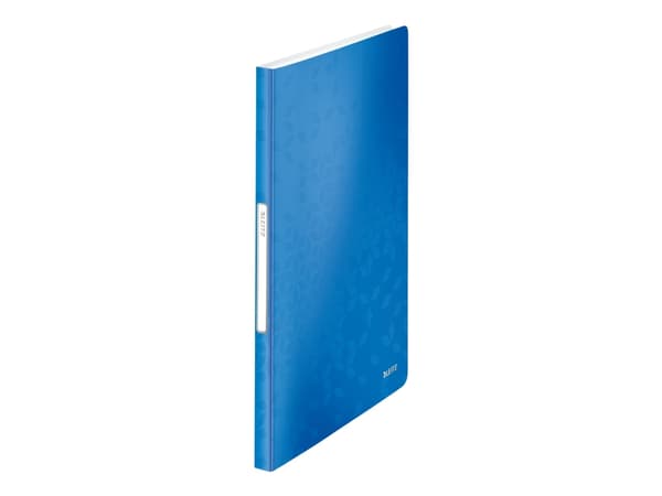 LEITZ WOW, A4, PP, 40 taskua, sini-metalli laminoidut pinnat, pintarakenne 3D kohokuvioinnilla, - 1 kpl (4632-00-36)