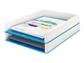 Miniatyrbilde 3 av 5: Leitz WOW Dual Colour - Brevbakke - for ANSI A (Letter) (216 x 279 mm), A4 (210 x 297 mm), C4 (229 x 324 mm), Folio (216 x 330 mm) - blå metallic