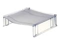 Pikkukuva 2 / 3: Leitz 52340092, 254 mm, 265 mm, 70 mm, 200 g, Harmaa, Läpikuultava, Polystyreeni