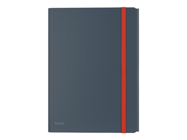Leitz Cosy Mobile - 3-flikhållare - för A4 (210 x 297 mm) - kapacitet: 150 ark - sammetsgrå
