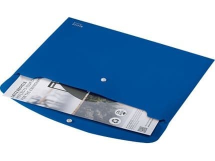 Leitz Recycle - Dokumentmappe - for A4 (210 x 297 mm) - kapasitet: 60 ark - blå