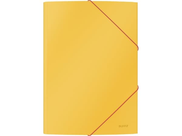 Leitz Cosy - 3-fliksmappe - for A4 (210 x 297 mm) - kapasitet: 150 ark - varm gulfarge