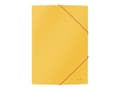 Miniatyrbilde 2 av 4: Leitz Cosy - 3-fliksmappe - for A4 (210 x 297 mm) - kapasitet: 150 ark - varm gulfarge