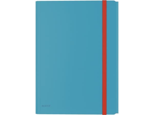 Leitz Cosy Mobile - 3-fliksmappe - for A4 (210 x 297 mm) - kapasitet: 150 ark - rolig blått