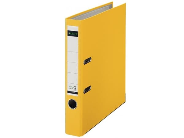Leitz ring binder A4 80mm yellow (4002432316960)