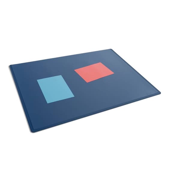 Durable 722207 Skrivunderlägg Mörkblå, Transparent (B x H) 530 mm x 400 mm