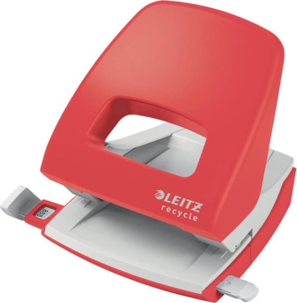 LEITZ punch recycle 5003 red (5003-00-25)