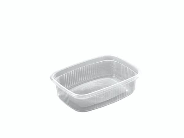 Plastbakke mini 65 PP klar 108x82x28mm 125ml 1000stk/kar