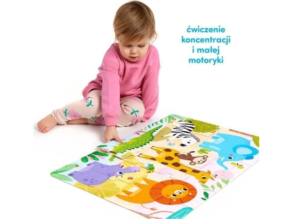 CzuCzu Wild Savanna puslespill 24el 2+